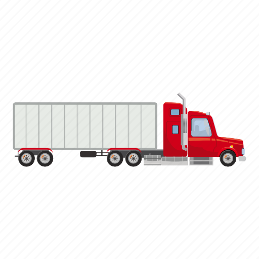 Auto, automobile, business, cargo, carrier, cartoon, truck icon - Download on Iconfinder