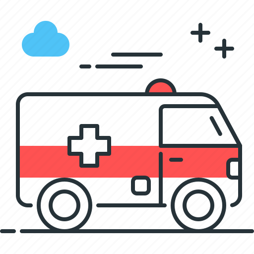 Ambulance, emergency, hospital, medic, truck icon - Download on Iconfinder