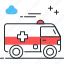 ambulance, emergency, hospital, medic, truck 