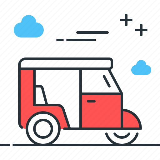 Auto, rickshaw, car, tuk tuk icon - Download on Iconfinder