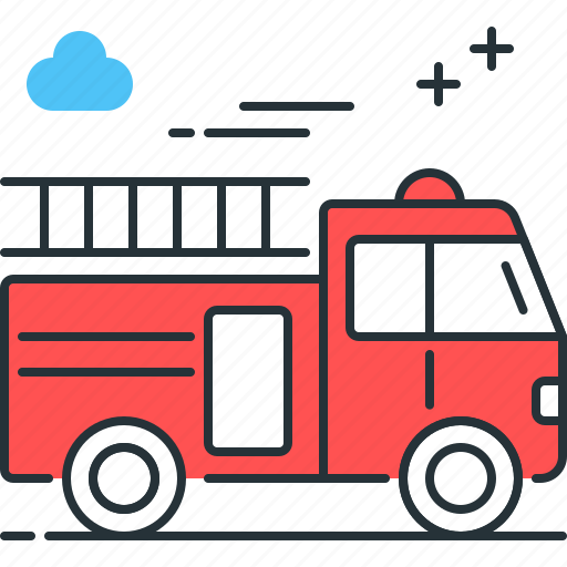 Engine, fire, fire engine, fire truck, truck icon - Download on Iconfinder