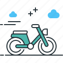 moped, bike, transport, vehicle