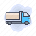 shipping, transport, truck, vehicle