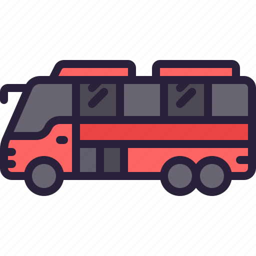 Bus, public, transport, automobile, vehicle, travel icon - Download on Iconfinder