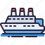 ship, boat, yacht, cruise, holiday 