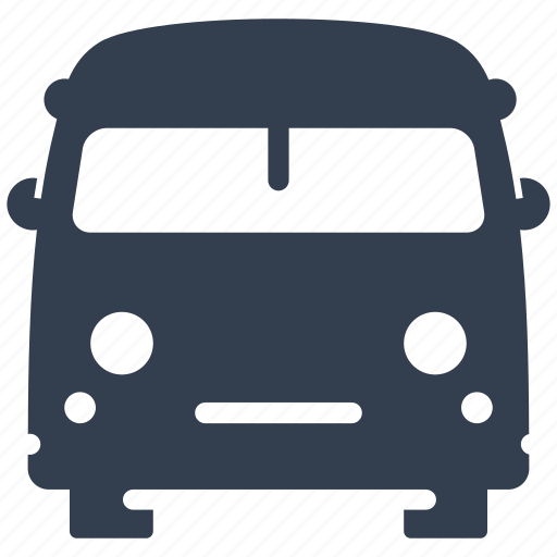Mini, front view, old, funny, bus, van, cute icon - Download on Iconfinder