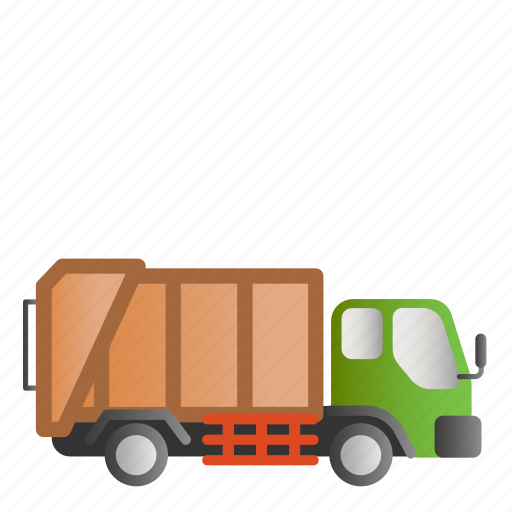 Garbage, garbage truck, transportation, truck icon - Download on Iconfinder
