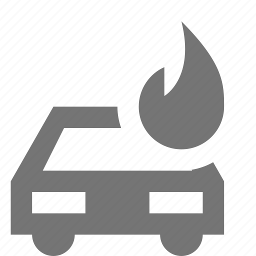 Car, fire, flame, transportation icon - Download on Iconfinder