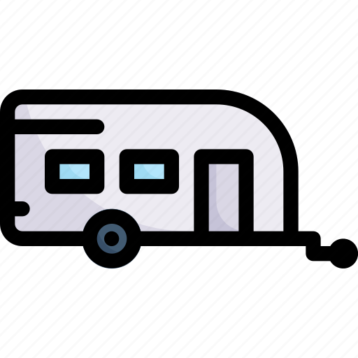 Automotive, caravan, machine, trailer, transportation, truck, vehicle icon - Download on Iconfinder