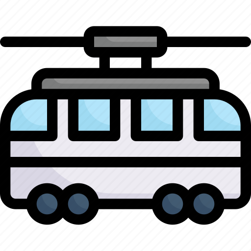 Automotive, machine, railroad, train, tram, transportation, vehicle icon - Download on Iconfinder