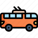 automotive, machine, transport, transportation, trolley, trolley bus, vehicle