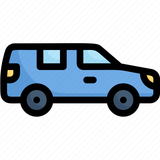 Auto, automotive, machine, minivan, transportation, van car, vehicle icon - Download on Iconfinder