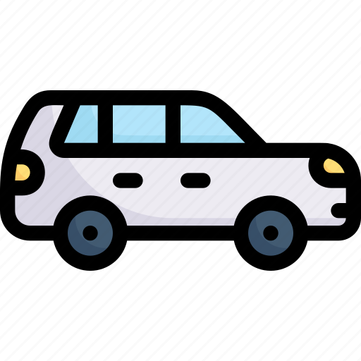 Auto, automotive, machine, suv, transportation, vehicle, wagon car icon - Download on Iconfinder