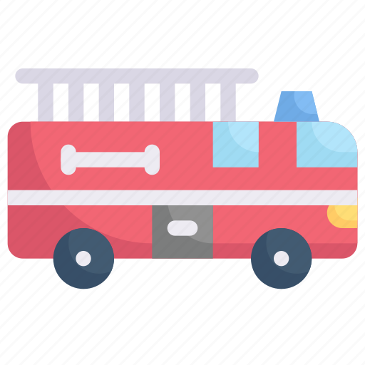 Automotive, car, fire engine, fire truck, machine, transportation, vehicle icon - Download on Iconfinder