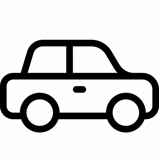 Auto, car, passenger, side, transport, vehicle icon - Download on Iconfinder