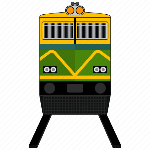 Railroad, railway, train, transportation icon - Download on Iconfinder