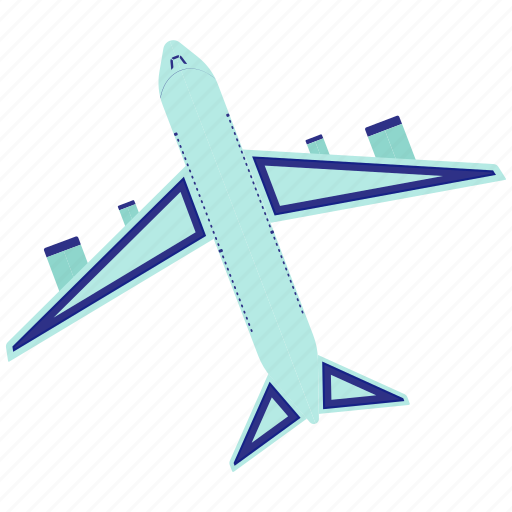 Aircraft, airport, flight, plain icon - Download on Iconfinder