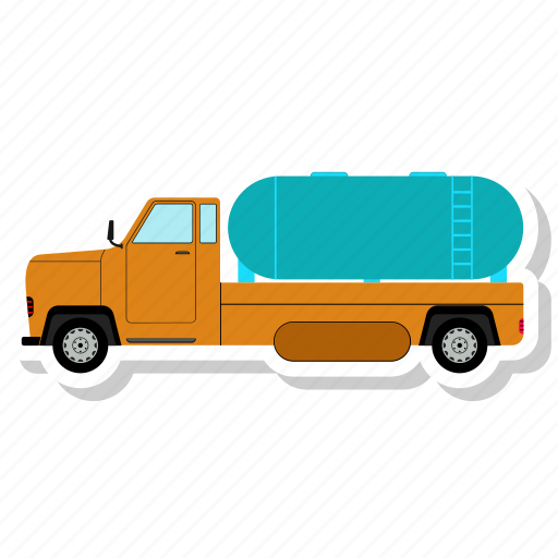 Delivery, gas, oil truck, shipping, truck icon - Download on Iconfinder