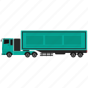 delivery truck, transportation, truck, vehicle