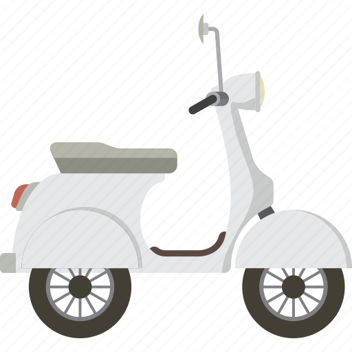 Motorbike, scooter, vespa icon - Download on Iconfinder