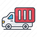 logistic, trucking, truck, vehicle, modern