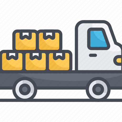 Truck, industry, delivery, business, transport icon - Download on Iconfinder
