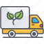 truck, garbage, recycling, trash, nature 