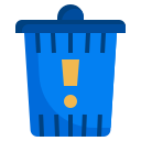 attention, email, delete, recycle, trash, can, interface