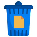document, email, delete, recycle, trash, can, interface