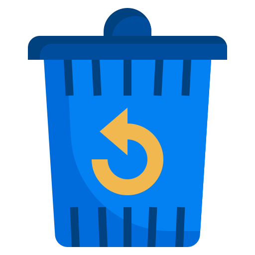 Reply, email, delete, recycle, trash, can, interface icon - Free download
