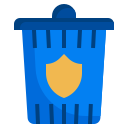 security, email, delete, recycle, trash, can, interface