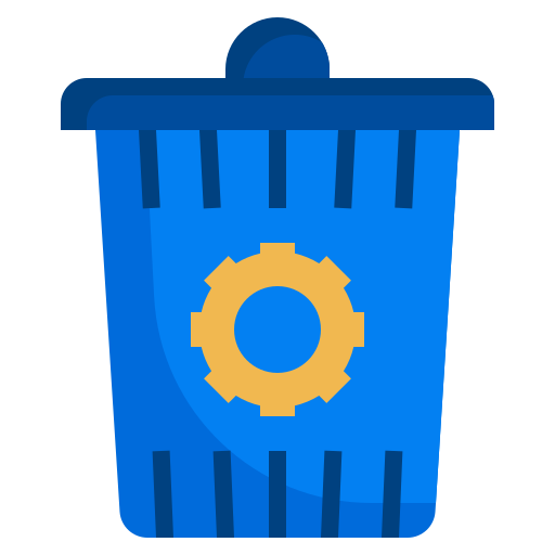 Setting, email, delete, recycle, trash, can, interface icon - Free download