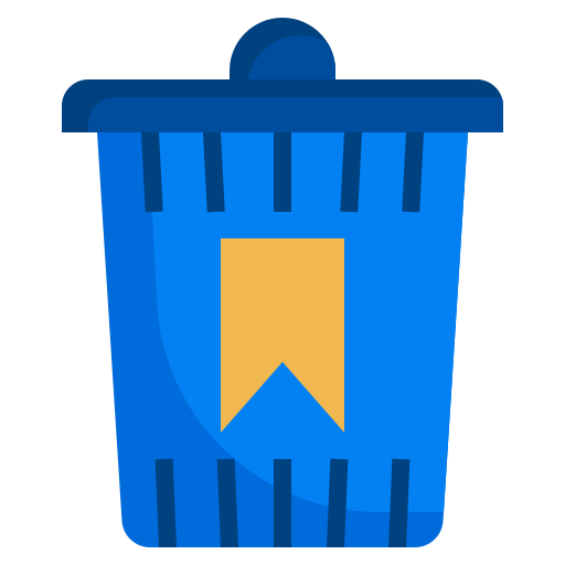 Tag, email, delete, recycle, trash, can, interface icon - Free download