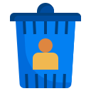 user, email, delete, recycle, trash, can, interface