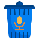 voice, email, delete, recycle, trash, can, interface