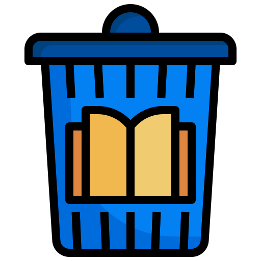 Note, email, delete, recycle, trash, can, interface icon - Free download