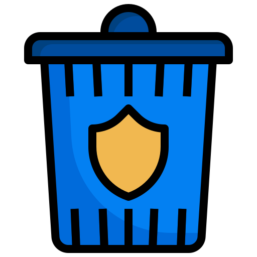 Security, email, delete, recycle, trash, can, interface icon - Free download