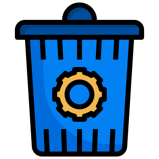 Setting, email, delete, recycle, trash, can, interface icon - Free download