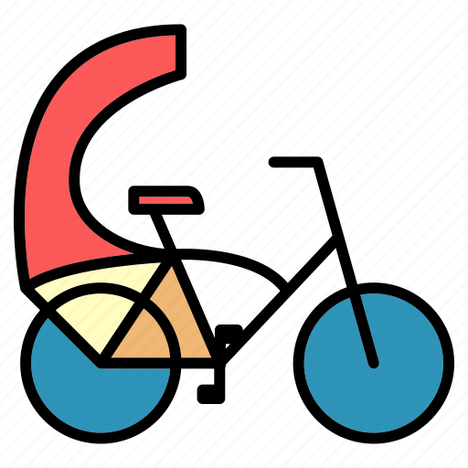Bicycle, delivery, pedicap, public, speckle, transport, vehical icon - Download on Iconfinder