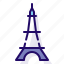 eiffel tower, france, monument, world 