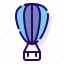 air, balloon, hot, transportation