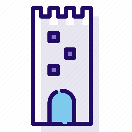 Building, castle, tower icon - Download on Iconfinder
