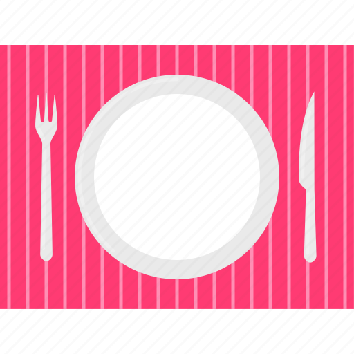 Dish, hotel, kitchen, knife, plate, restaurant, table icon - Download on Iconfinder