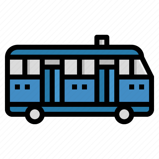Automobile, bus, public, school, transport, vehicle icon - Download on Iconfinder