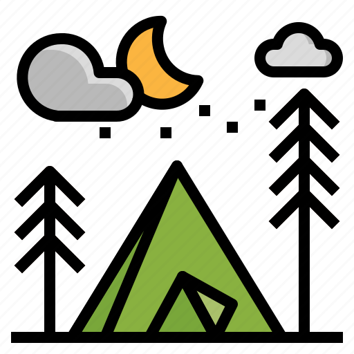 Camping, holidays, miscellaneous, tent, tools, travel icon - Download on Iconfinder
