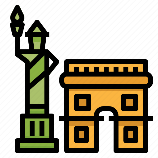 Building, europe, france, landmark, monuments, paris, usa icon - Download on Iconfinder
