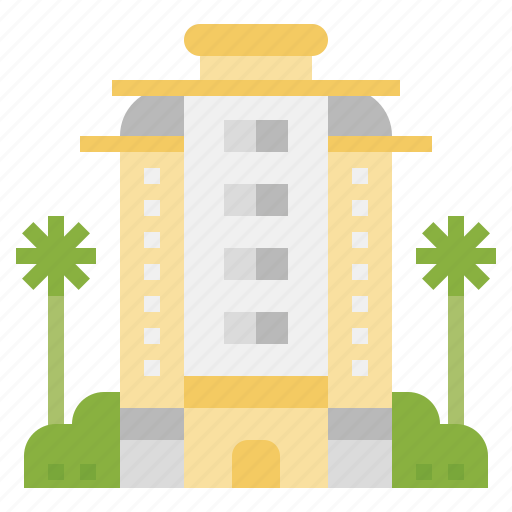 Architecture, buildings, holidays, hotel, resort, trip, vacations icon - Download on Iconfinder