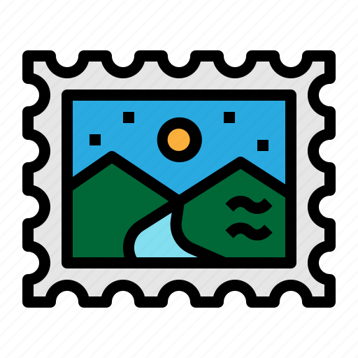 Post, postage, stamp, travel icon - Download on Iconfinder