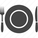 food, fork, knife, plate, tableware, travel