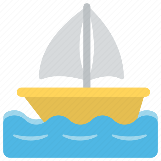 Boating, cruise sailing, sailing, travel on ship, water craft icon - Download on Iconfinder